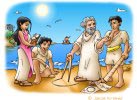 Arkimedes på strand