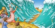 Moses deler vandene
