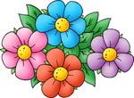 Et blomsterbed