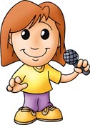 A cute singer (avatar)
