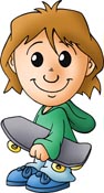 En sød skater (avatar)